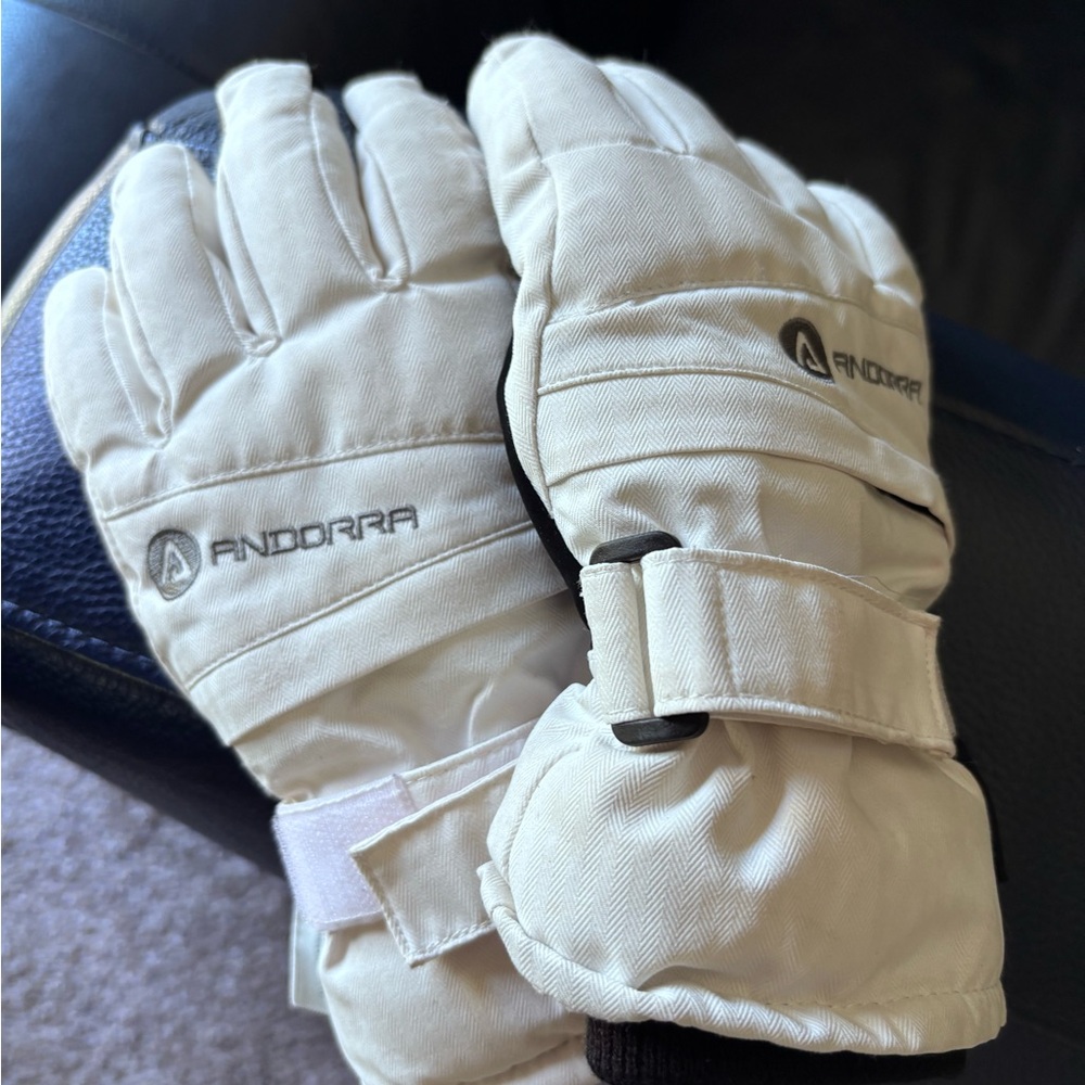 ANDORRA Women's Waterproof Touchscreen Ski Gloves